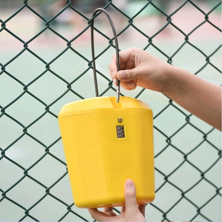 AJF Newest popular 3 digits combination portable lock box beach safe