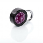 50mm electrophoresis  black case purple dial combo lock