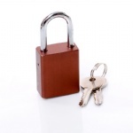 AJF Engraved Aluminum Love Padlock