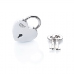 AJF small white lock