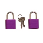 AJF purple square diary lock