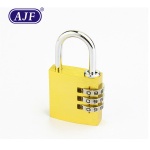 average risk of theft AJF design and high quality aluminium digit padlock
