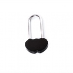 AJF new arrival only manufacturer long hook colored aluminium double heart hanging love wedding lock