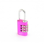 13/16in (20mm) 3 Dials Aluminum Combination Padlocks