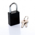 AJF top quality color love black padlock ideal security lock