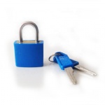 AJF New Style Hot Sale Mini Skyblue Luggage Diary Padlock