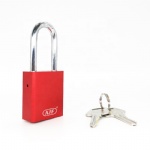 AJF New long shackle keyable Aluminum Safety Lock