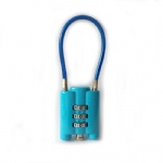 AJF Newest High quality on time delivery-factory direct sale cable luggage combination padlock