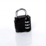AJF High Quality 3-digital combination lock padlock keyless code lock for gym or health club