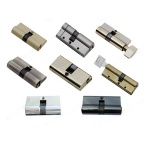 AJF high quality and security brass mortise euro door lock cylinder