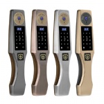 AJF Mobile phone remote unlocking app visual intercom smart door lock IC card fingerprint password lock