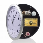 AJF Hidden Secret Wall Clock Diversion Safe