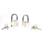 AJF Modern Style  Pick Cutaway Mini Practice View Padlock