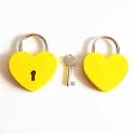 Spray Painting Heart Lock