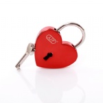 Red Electrophoresis Heart Lock