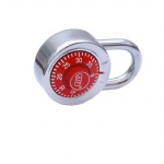 1-7/8in (50mm) General Security Combination Padlock with Red Colored Dial